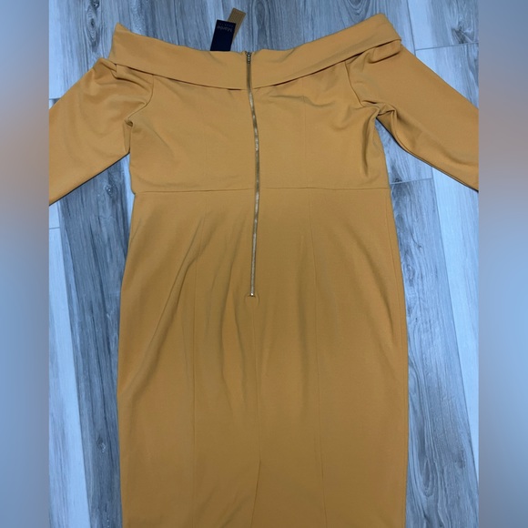 Dress mustard - Picture 4 of 8